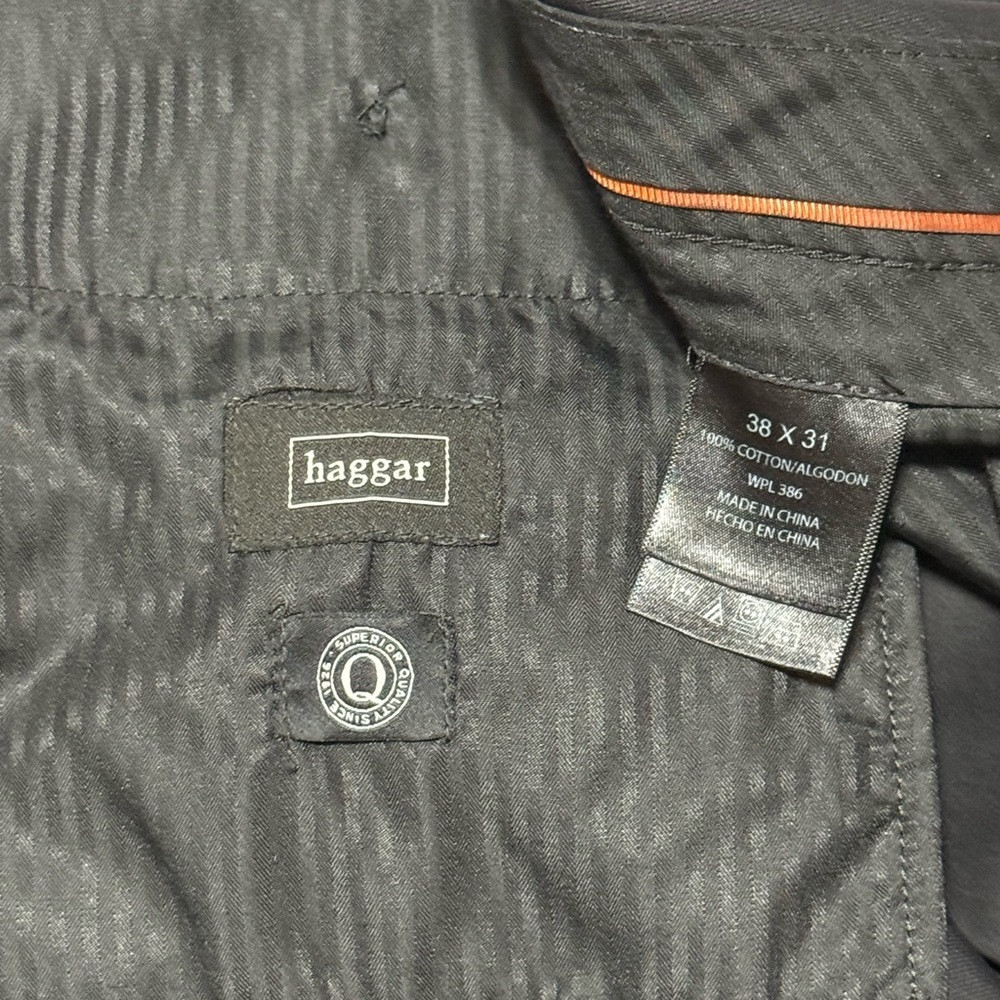 Haggar Black Classic Dress Pants - Picture 6 of 6